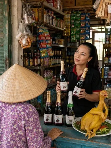 Nước Trái Cây Có Ga Vivazz (Nho Tím ) - Vivazz 750mil