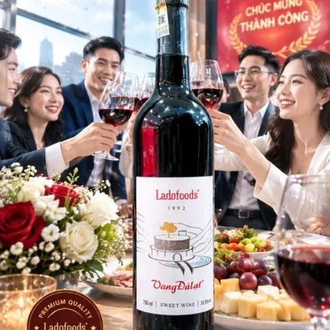 VangDaLat Sweet Wine 1992/10. 5%độ Chai 750mill