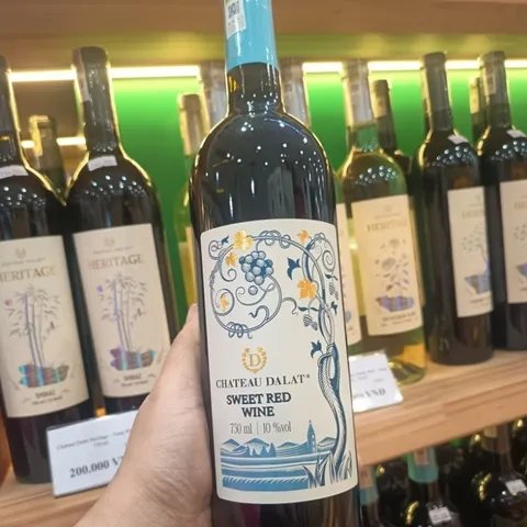Rượu Vang Sweet Red W.in.e W 10%độ Ladofoods