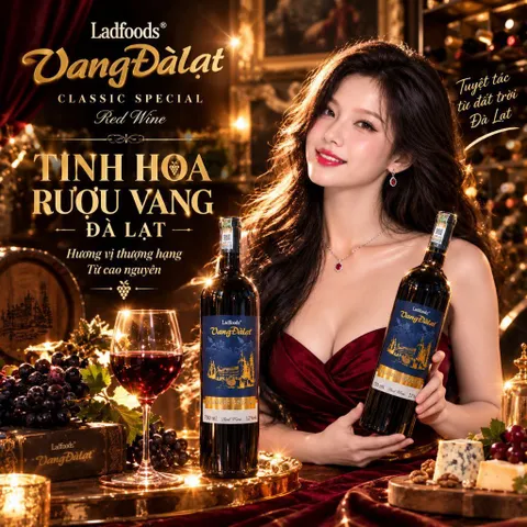 Vang Đà Lạt – Classic Special Ladofoods, 750 ml - 12% vol