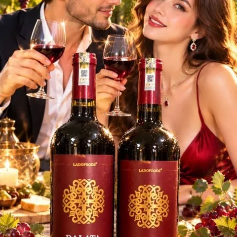 Rượu Vang Đà Lạt Dalata 11,5%độ Chai 750mil - Ladofoods