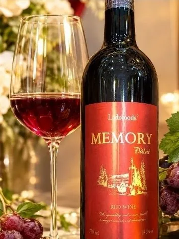 Vang Đà Lạt Memory - 14,5% Vị Ngọt Nhẹ Nho Tươi