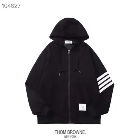Áo Hoodie Zip, Áo Khoác Nam Nữ Unisex 4 sọc Basic Chất Nỉ cotton Form Rộng Mũ 2 Lớp
