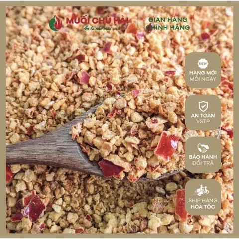 Muối Tây Ninh Chú Hải tỏi ớt siêu cay 500gr