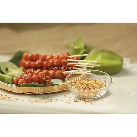 Muối Tây Ninh Chú Hải tỏi ớt siêu cay 500gr