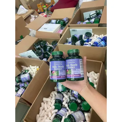 CAM KẾT CHÍNH HÃNG Thải độc gan MILK THISTLA EXtract 180 viên của Mỹ