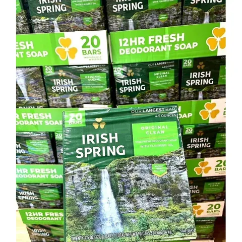 Xà Phòng Xà Bông Tắm Irish Spring Mỹ 113g Thơm Sạch, Mịn Da CHÍNH HÃNG MỸ