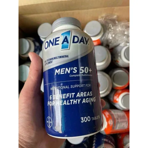 Viên uống One A Day Men's Multivitamin 50+300 viên VITAMIN TỔNG HỢP CHO NAM TRÊN 50 TUỔI
