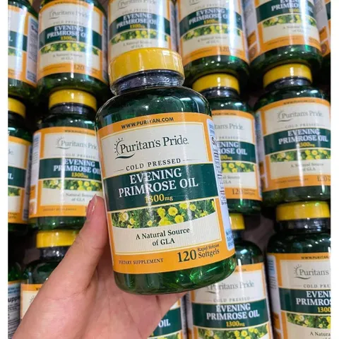 Hộp 120 viên Tinh dầu hoa anh thảo Mỹ 1300 mg CHÍNH HÃNG MỸ 863652