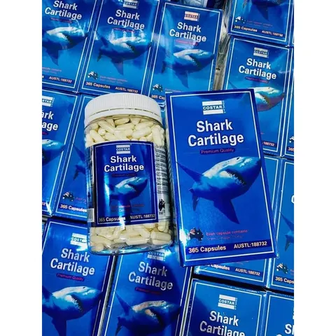 ĐẢM BẢO CHÍNH HÃNG Viên Uống Sụn cá mập Costar Blue Shark Cartilage 750mg 365 viên CỦA ÚC