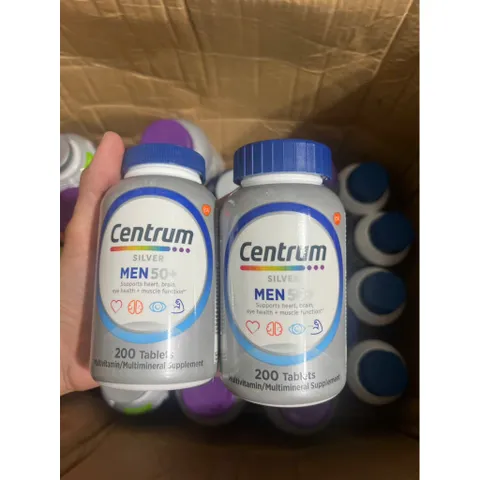 CAM KẾT CHÍNH HÃNG Centrum Silver Ultra Men's 50+ chai 275 viên từ Mỹ. Vitamin cho đàn ông trên 50 tuổi