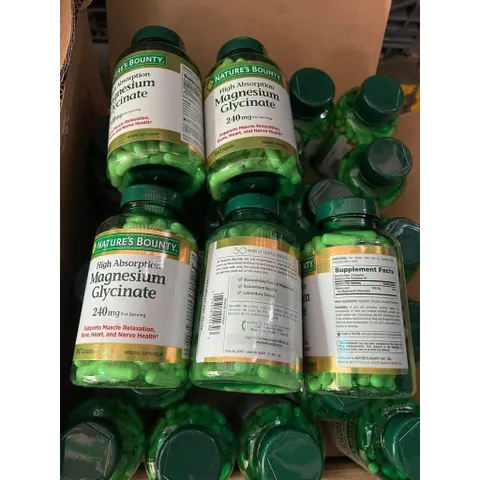[HÀNG MỸ] Viên Uống Bổ Sung Magie Chống Chuột Rút Nature's Bounty 240mg (180 Viên)