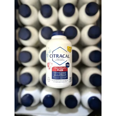 Viên uống bổ sung canxi hữu cơ CITRACAL Maximum Calcium citrate 280viên 863729