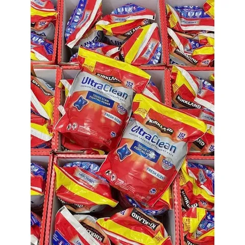 Túi Viên giặt Kir Ultra Clean 152 viên 3.04kg HÀNG của Mỹ MẪU MỚI 152 viên