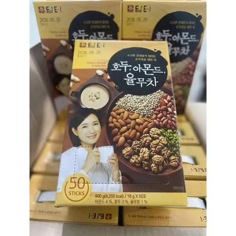 Bột Ngũ Cốc Damtuh Hàn Quốc, 50 Gói * 18G, Giàu Dinh Dưỡng, Ít Đường CAM KẾT CHÍNH HÃNG