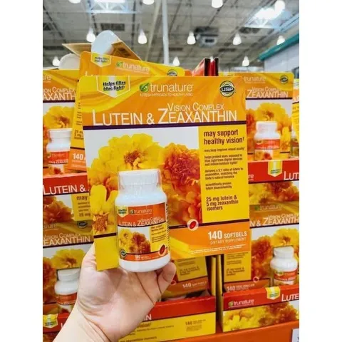 Viên Trunature Vision Complex Lutein & Zeaxanthin 140 viên CAM KẾT CHÍNH HÃNG Mỹ