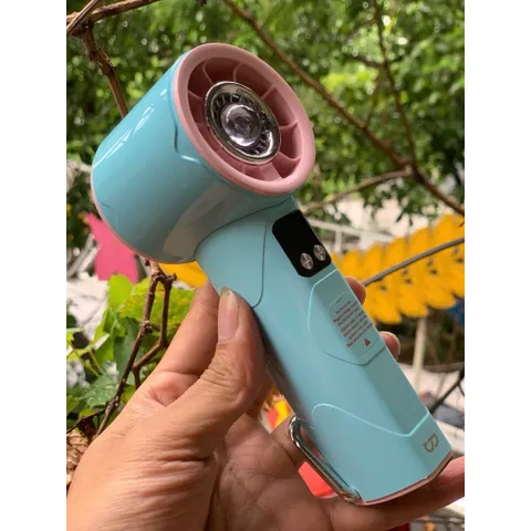 Quạt cầm tay GOOJOODOQ Gfs002 , động cơ không chổi than siêu mát kèm đèn pin , 100 cấp độ gió , pin 4000mah siêu khoẻ . 863863