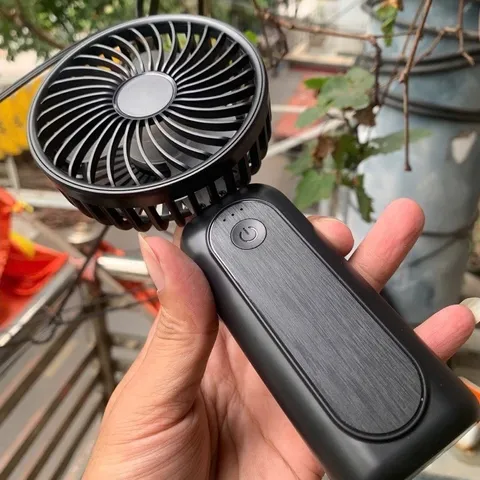 Quạt cầm tay M2 siêu mạnh khủng khiếp , phiên bản xuất Châu Âu Mỹ , động cơ phản lực bão tố , pin có mạch bảo vệ an toàn 863872