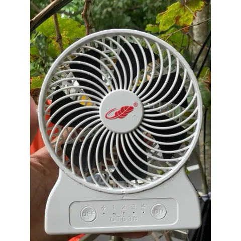 Quạt Gongtian GT636 , Quạt siêu mạnh , pin 21700 tháo rời tiện lợi, để bàn làm việc, bàn trang điểm , văn phòng , êm ái 863871
