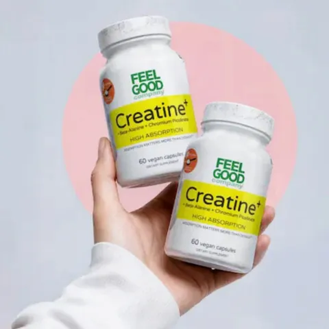 Viên uống Feel Good Creatine+ High Absorption |120 viên| Tối ưu năng lượng tế bào/Phát triển cơ bắp chuyên sâu - Tăng cường chức năng não bộ & nhận thức [S/P xách tay Chuẩn Mỹ]
