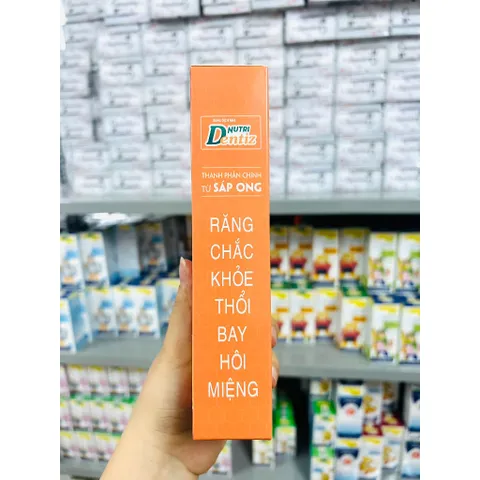 Súc miệng Nutri Dentiz - giảm sâu răng, hôi miệng, nhiệt miệng - Từ Sáp ong trầu không - chai 250ml Nutridentiz