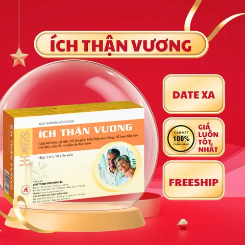 Viên uống Ích Thận Vương Á Âu bổ thận, lợi tiểu (3 vỉ x 10 viên) 864316