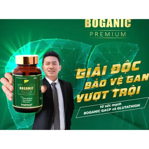 Viên uống Boganic Premium Traphaco hỗ trợ bảo vệ và tăng cường chức năng gan (30 viên)