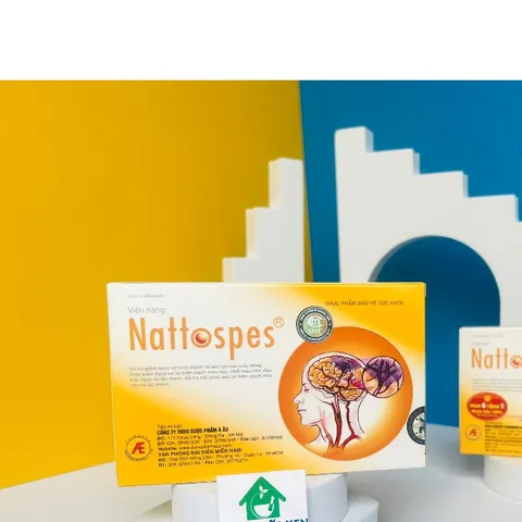 NATTOSPES Ngừa Tai Biến, Tăng Tuần Hoàn Máu Não, Ổn Định Huyết Áp