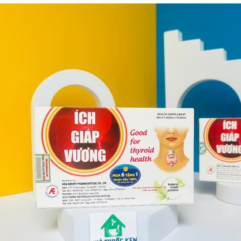 Ích Giáp Vương - Hỗ trợ chống oxy hóa và giảm nguy cơ bướu cổ do thiếu iod