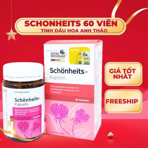 Tinh Dầu Hoa Anh Thảo Sanct Bernhard 60 viên