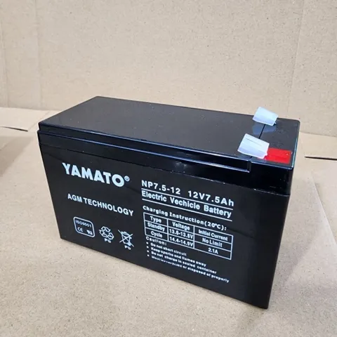 [Bảo hành 6 Tháng] Xe Điện Trẻ Em 12V 7.5Ah YAMATO, pin dùng cho Loa Kéo, UPS, bình phun