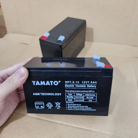 [Bảo hành 6 Tháng] Xe Điện Trẻ Em 12V 7.5Ah YAMATO, pin dùng cho Loa Kéo, UPS, bình phun