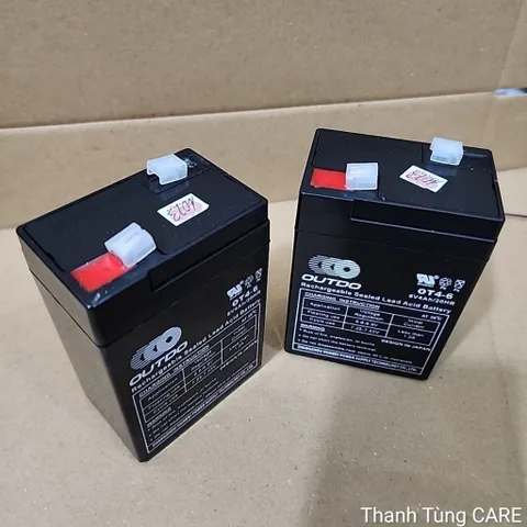 [Bảo hành 12 tháng] Cục Nguồn Sạc 6V4Ah OUTDO cho cân điện tử, quạt tích điện, xe điện trẻ em