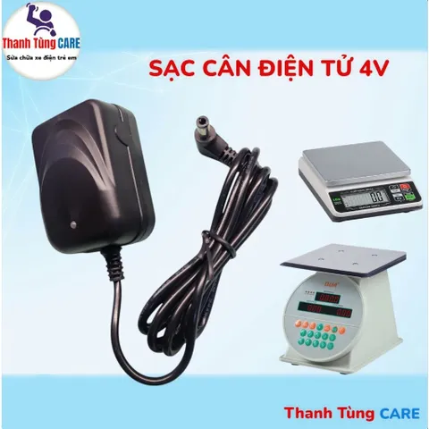 Sạc cân điện tử 4V, Cục sạc pin cân điện tử 4V