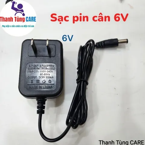 Sạc pin cân điện tử hệ 4V và 6V