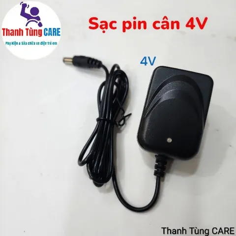 Sạc pin cân điện tử hệ 4V và 6V