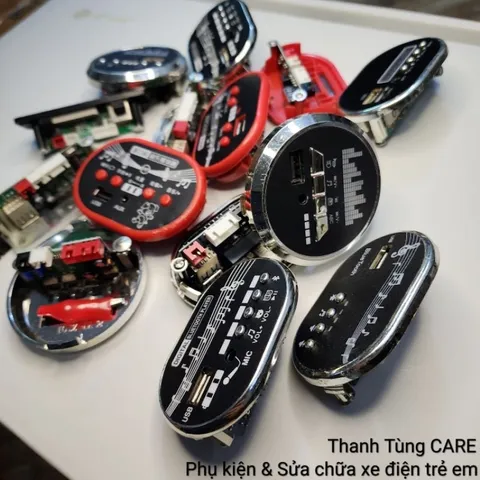 [Audio] Bo mạch Âm thanh/ Nhạc cho xe điện trẻ em 6V & 12V