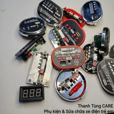 [Audio] Bo mạch Âm thanh/ Nhạc cho xe điện trẻ em 6V & 12V