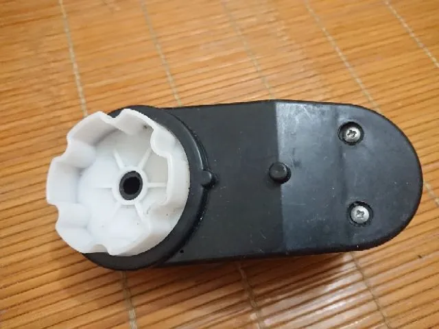 Hộp số động cơ cổ lái Trái - Phải xe ô tô điện trẻ em 12V | Gắn trục vô lăng