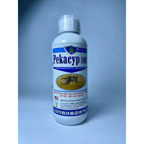 Thuốc diệt muỗi, côn trùng Pekacyp 10EC 1 lít - diệt côn trùng (chính hãng)