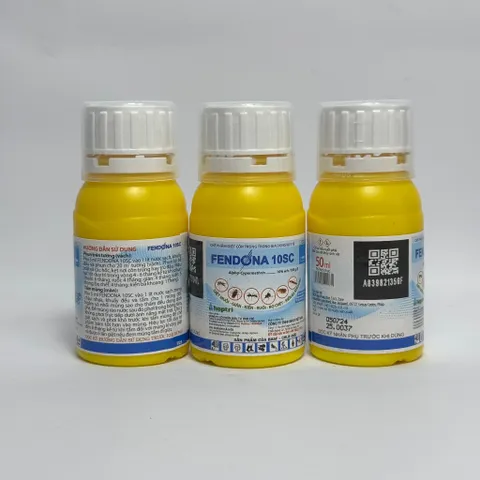 [Combo tiết kiệm] Fendona 10Ssc 50ml, xử lý gián, ruồi, muỗi, bọ nhẩy, kiến ba khoang,. Fendona 10sc