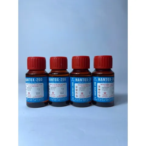 [Combo 50 lọ] Hantox-200 lọ 50ml – Xử lý bọ chét, mòng gà, mạt gà, ve rận chó mèo & gia cầm