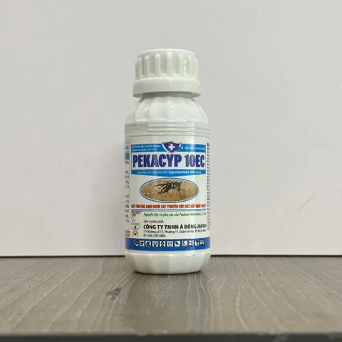 [10 lọ] Pekacyp 10ec chai dung tích 100ml, kiểm soát muỗi và côn trùng, cypermethrin 10%- nhẹ mùi