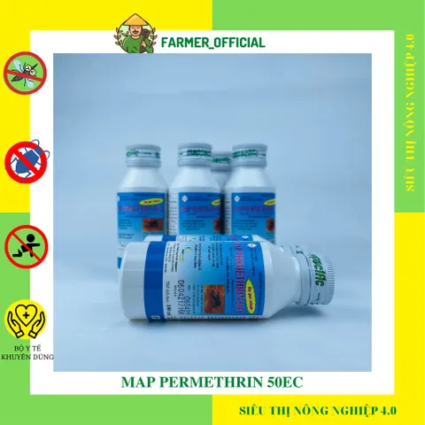 Thuốc diệt muỗi Permethrin 50ec 100ml, thuốc diệt côn trùng permethrin 50ec, thuốc diệt côn trùng dùng trong nông nghệp