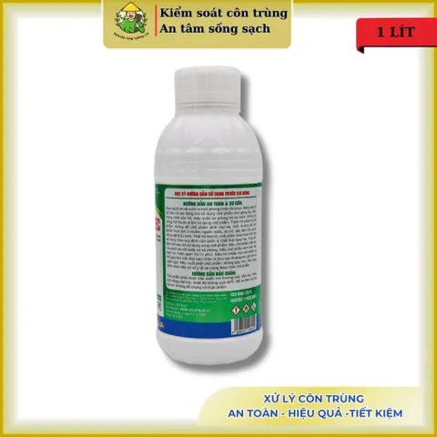 Tetracyp 150ec chai 1 lít – chế phẩm kiểm soát muỗi & côn trùng nhờn với 2 thành phần cao