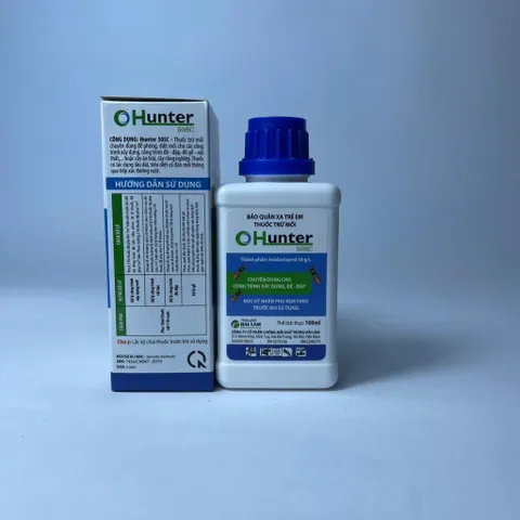 Thuốc trừ mối Hunter 500sc Phòng trừ mối hiệu quả cao, diệt mối không mùi sinh học, diệt mối chúa tận gốc chính hãng.