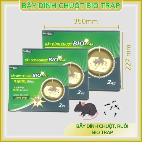 Keo dính chuột siêu dính - bẫy chuột dính - bẫy dính chuột, ruồi Bio Trap, siêu dínhh
