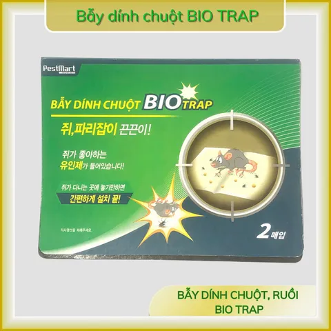 Keo dính chuột siêu dính - bẫy chuột dính - bẫy dính chuột, ruồi Bio Trap, siêu dínhh