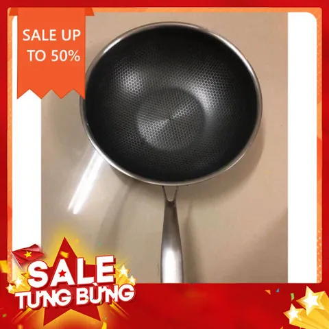 Chảo Tổ Ong Sâu Lòng Size 32cm Mẫu Mới - Tiện Lợi Cho Mọi Món Nấu 864985