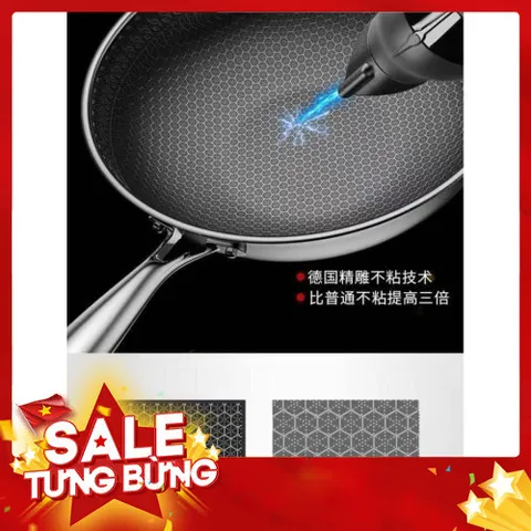 Chảo Tổ Ong Sâu Lòng Size 32cm Mẫu Mới - Tiện Lợi Cho Mọi Món Nấu 864985